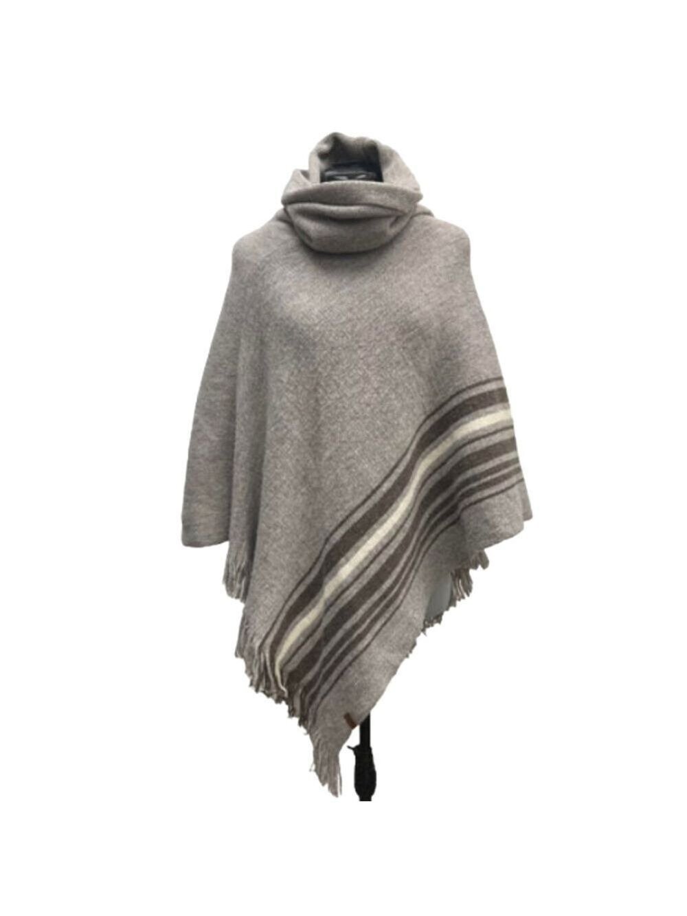 Roots Francis Turtleneck Poncho OS